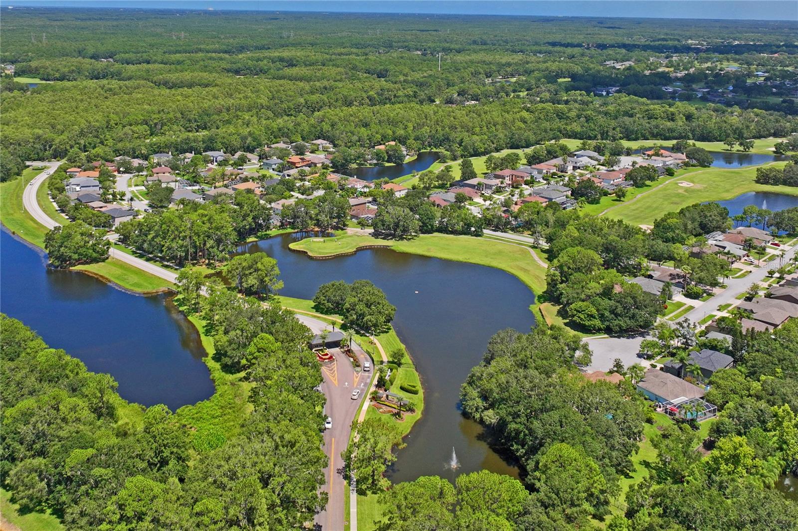 Eagles Golf course aerial views