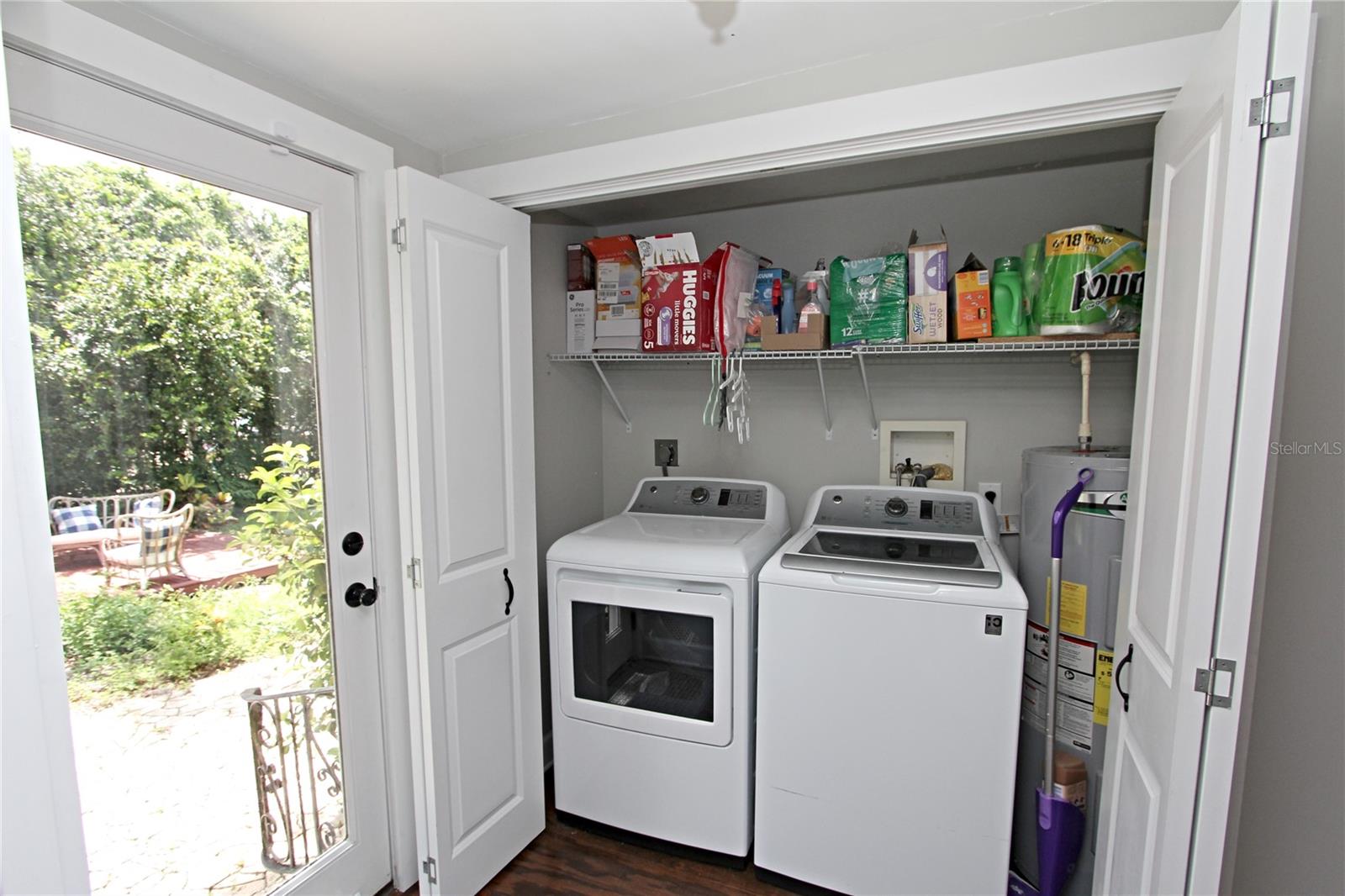 Laundry Room & Half bath off Kitchen