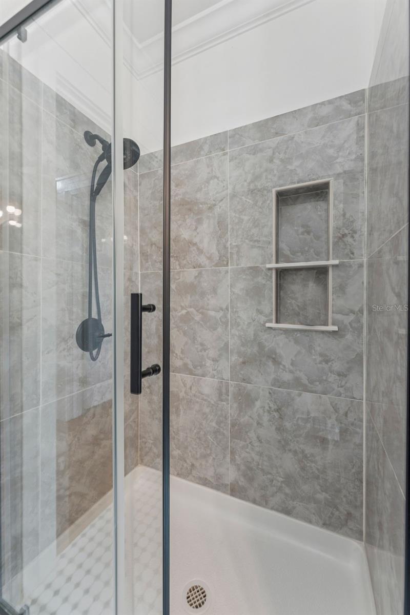 New shower