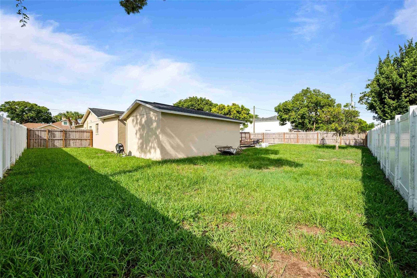 West side of Yard ~ Total Land is .30 Acre