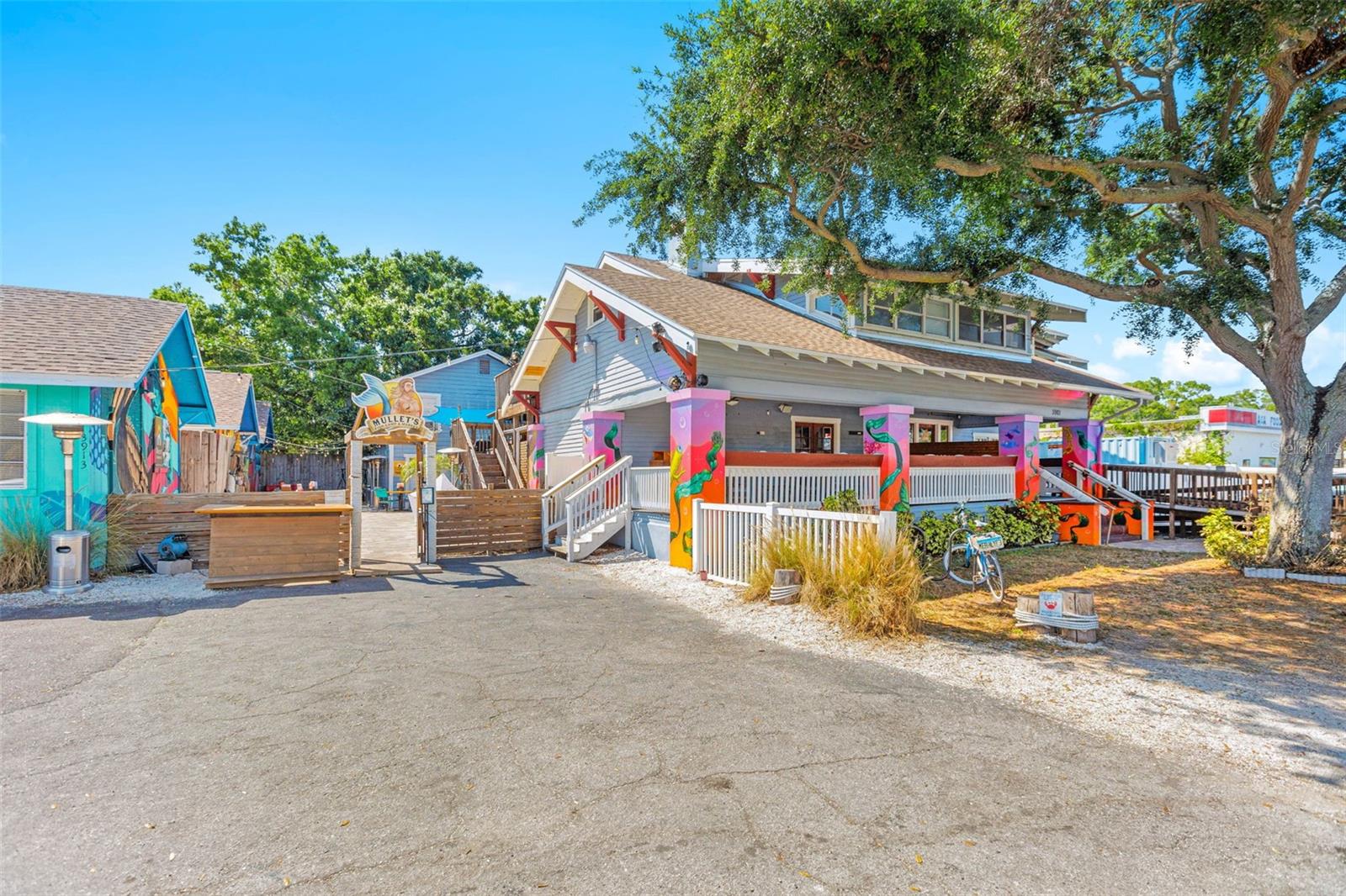 Walk over and grab a bite at Mullets!
