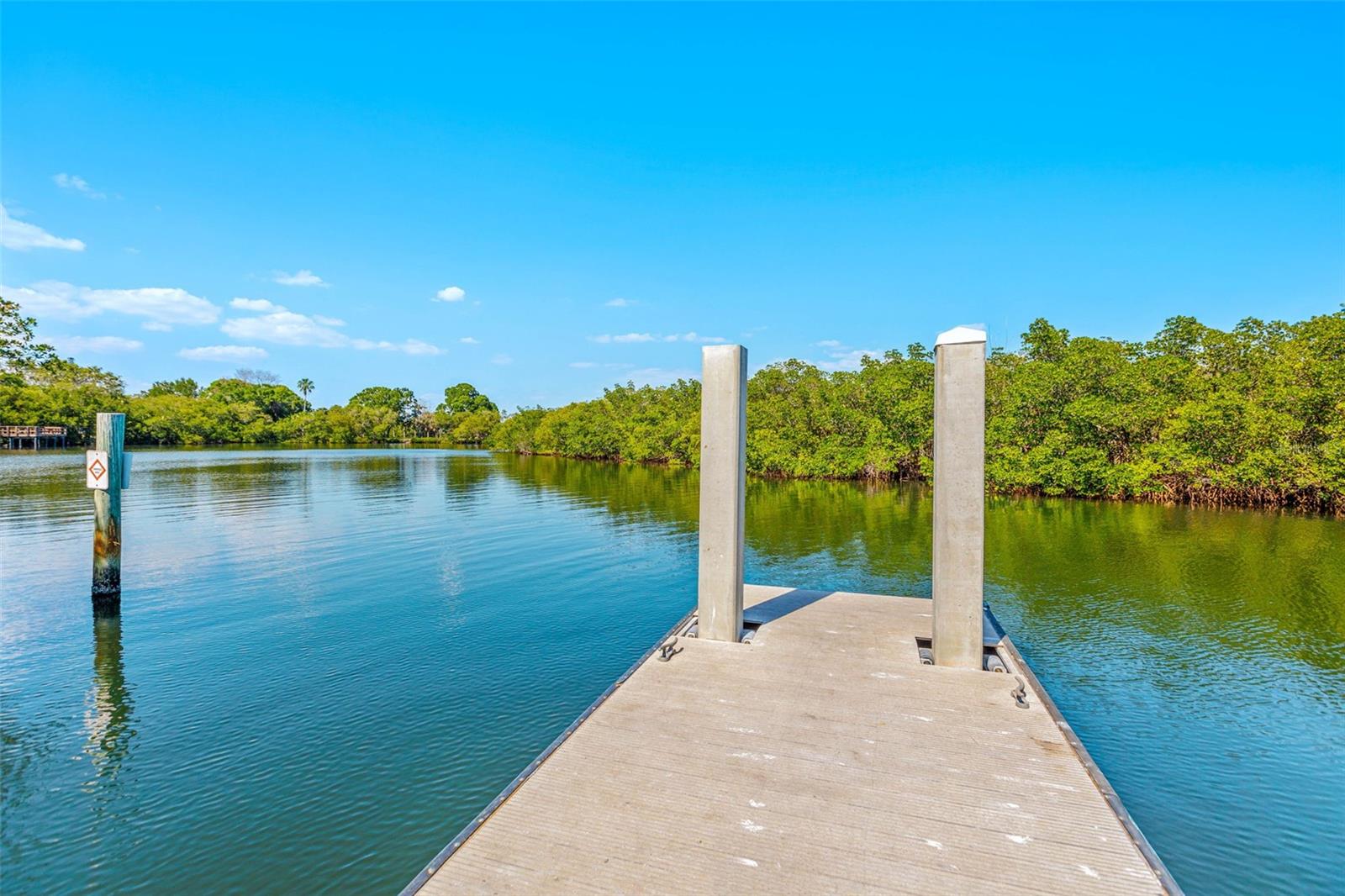 Down the street from Bonita Bayou, easy access for kayaks, boats