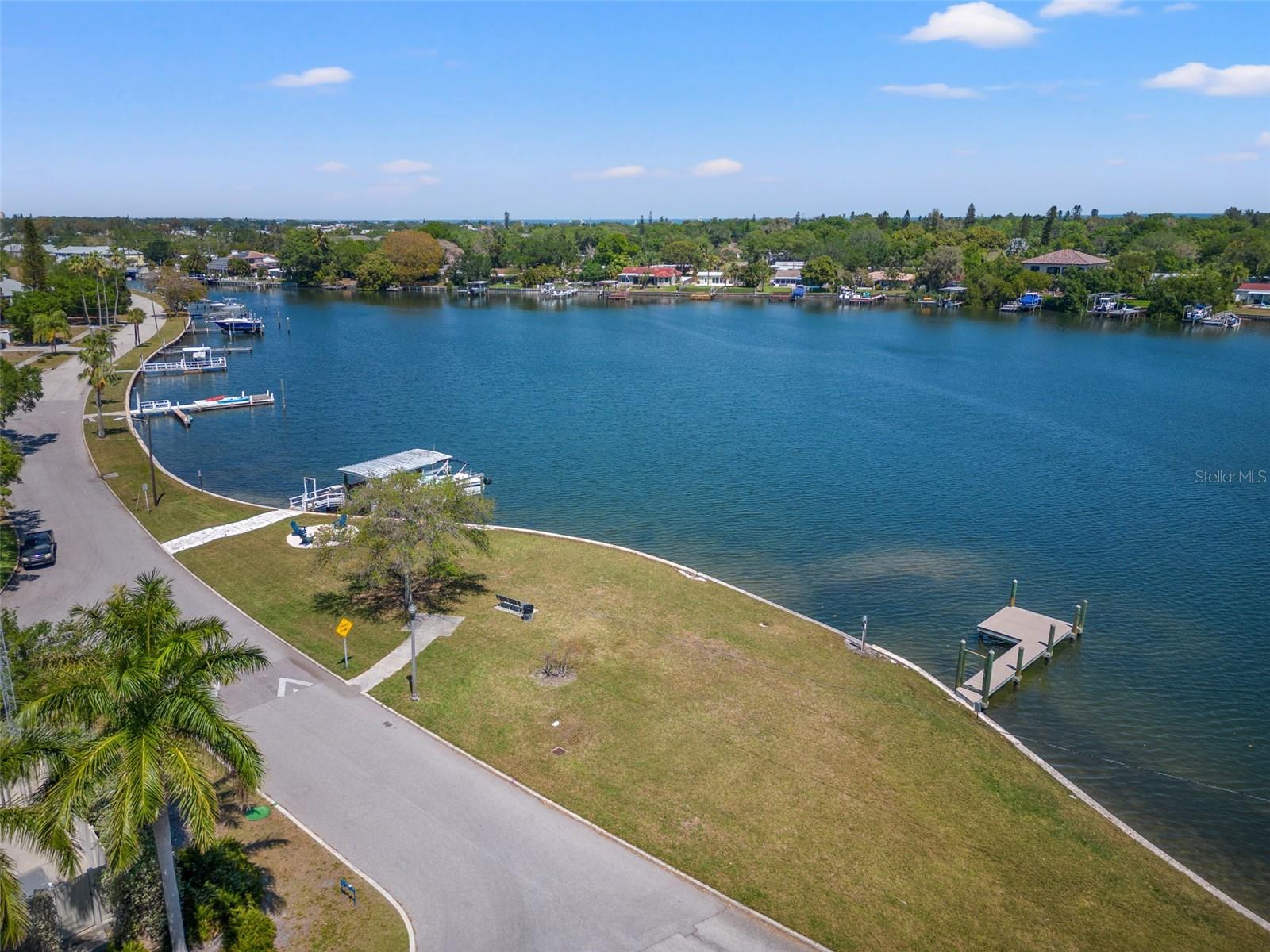 One street over from beautiful fishing, and waterfront strolls