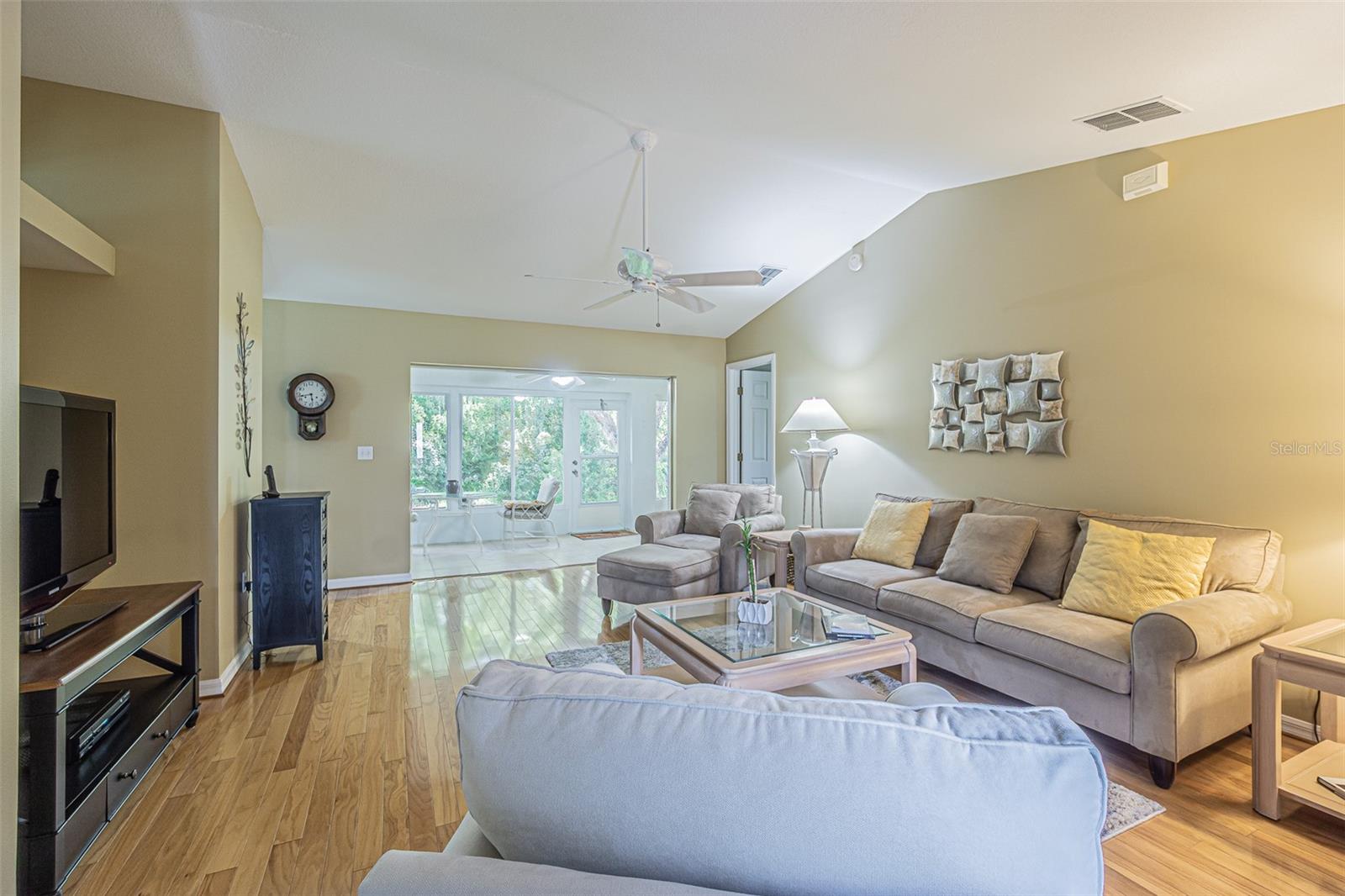 Beautiful Hardwood Flooring Through Much Of The Home.