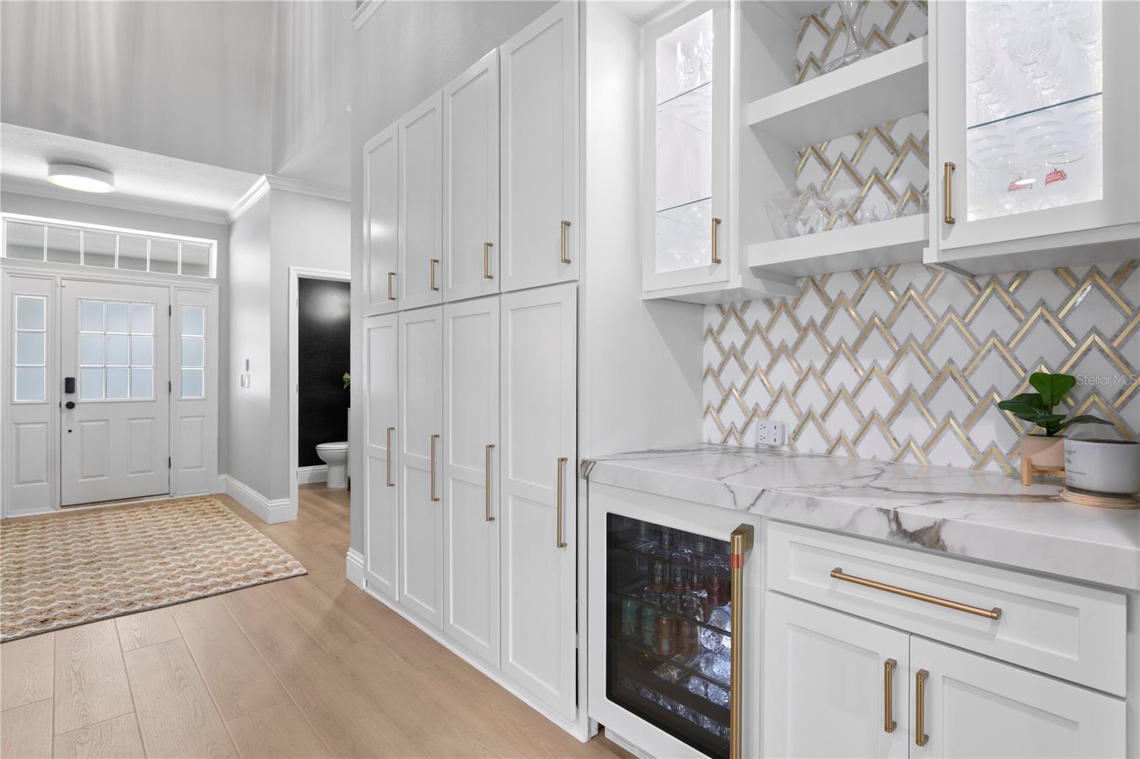 Bar and bespoke custom storage