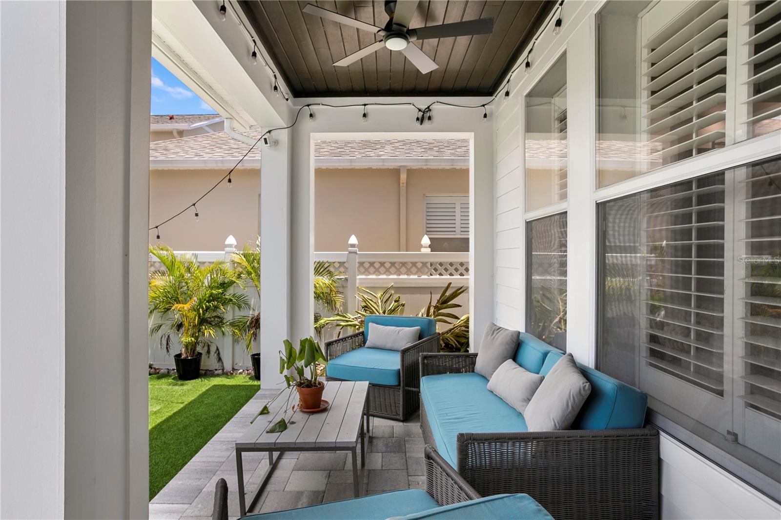 Rear Patio