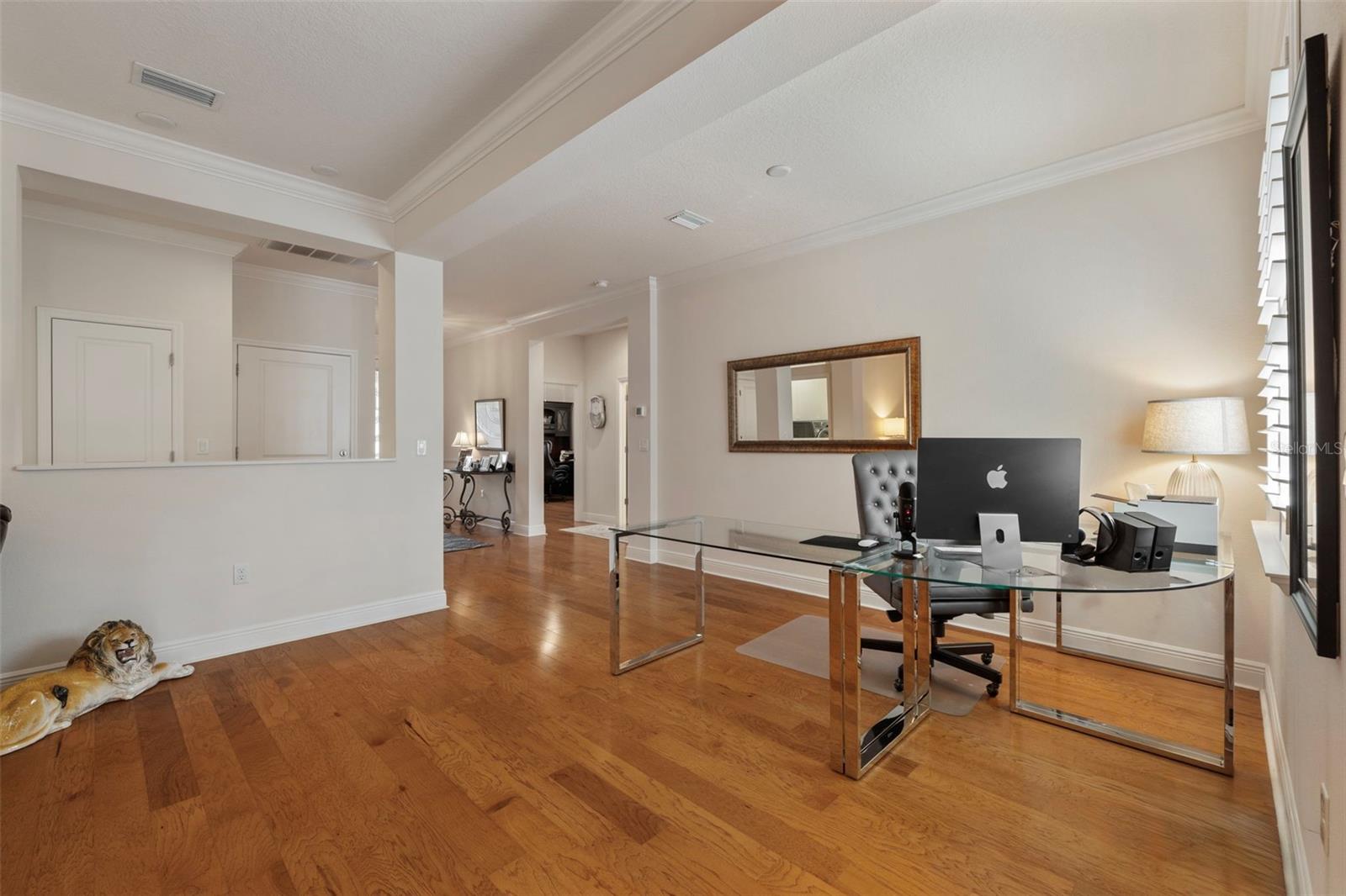 Living Room/Dining Room/currently used as an Office and Living Room-View 2.