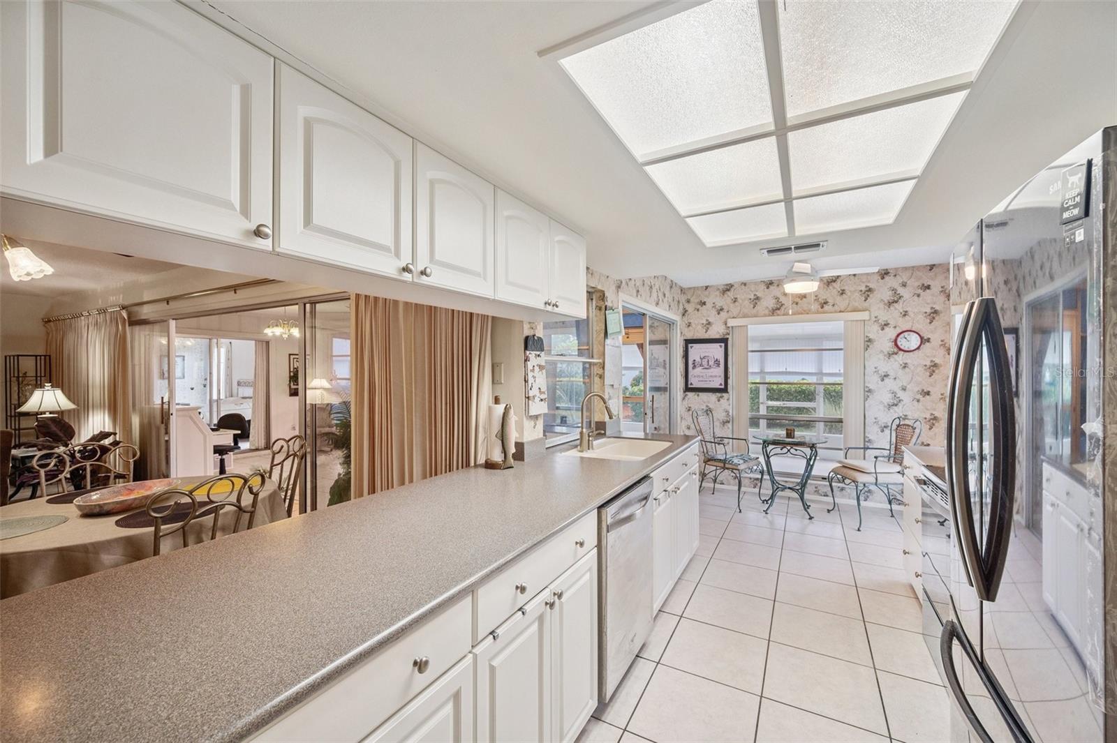 Another view of the kitchen