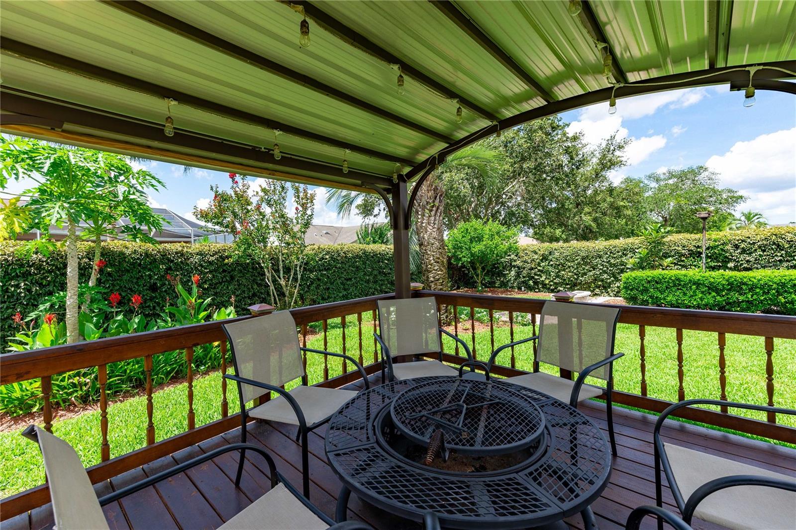 Gazebo and Firepit