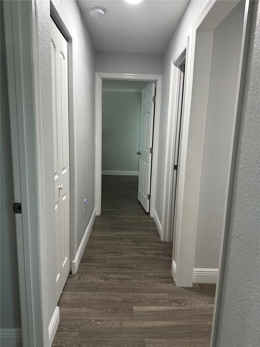 Hallway off Living area