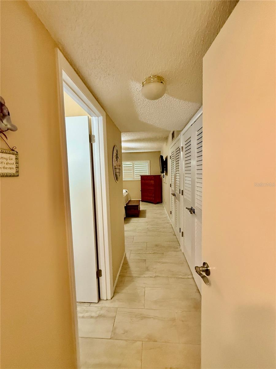 entrance to main suite