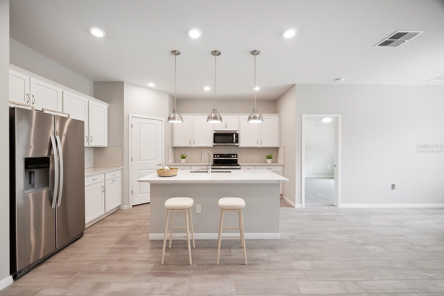 Virtually Staged Kitchen