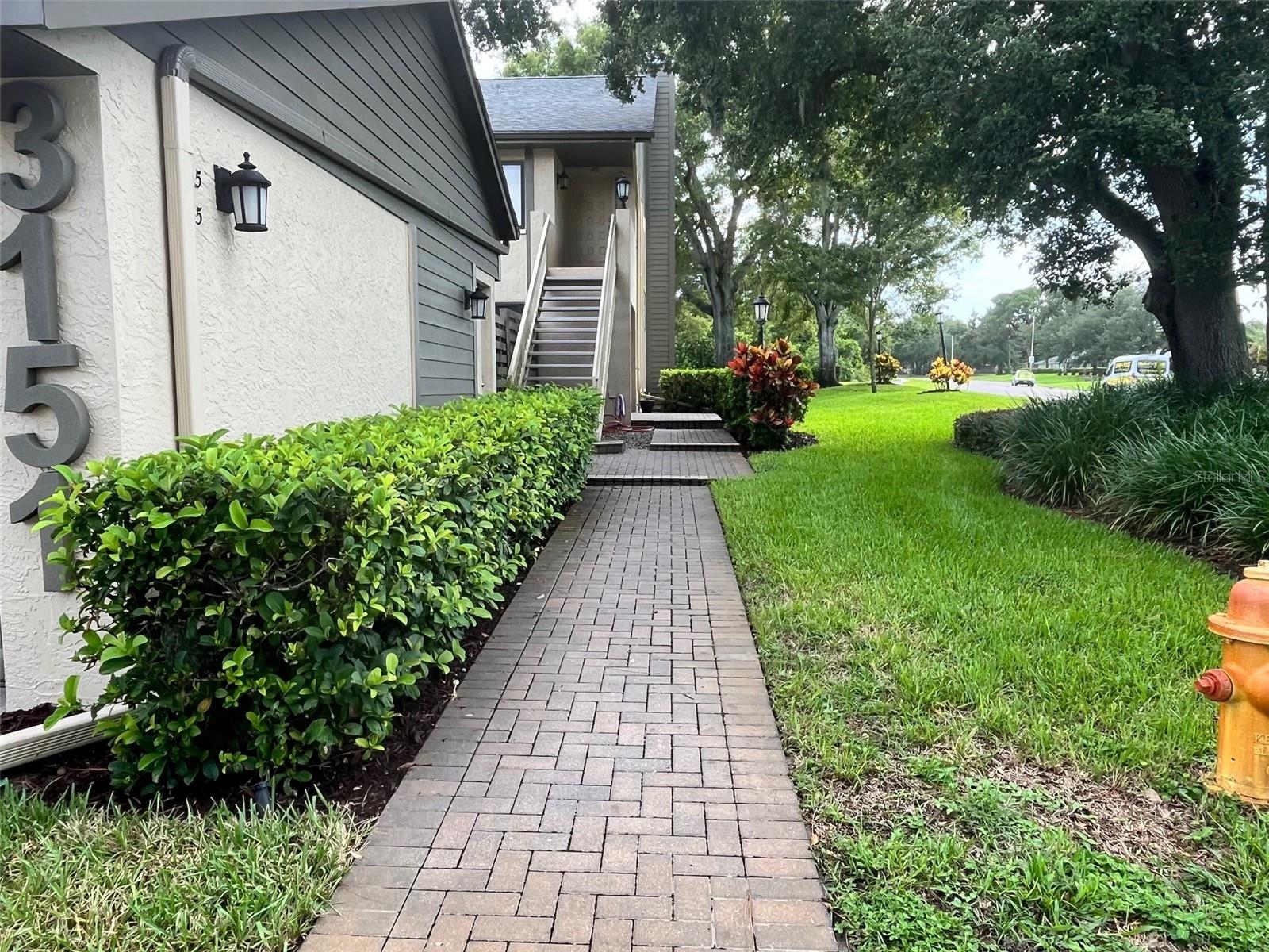 Entry walk up