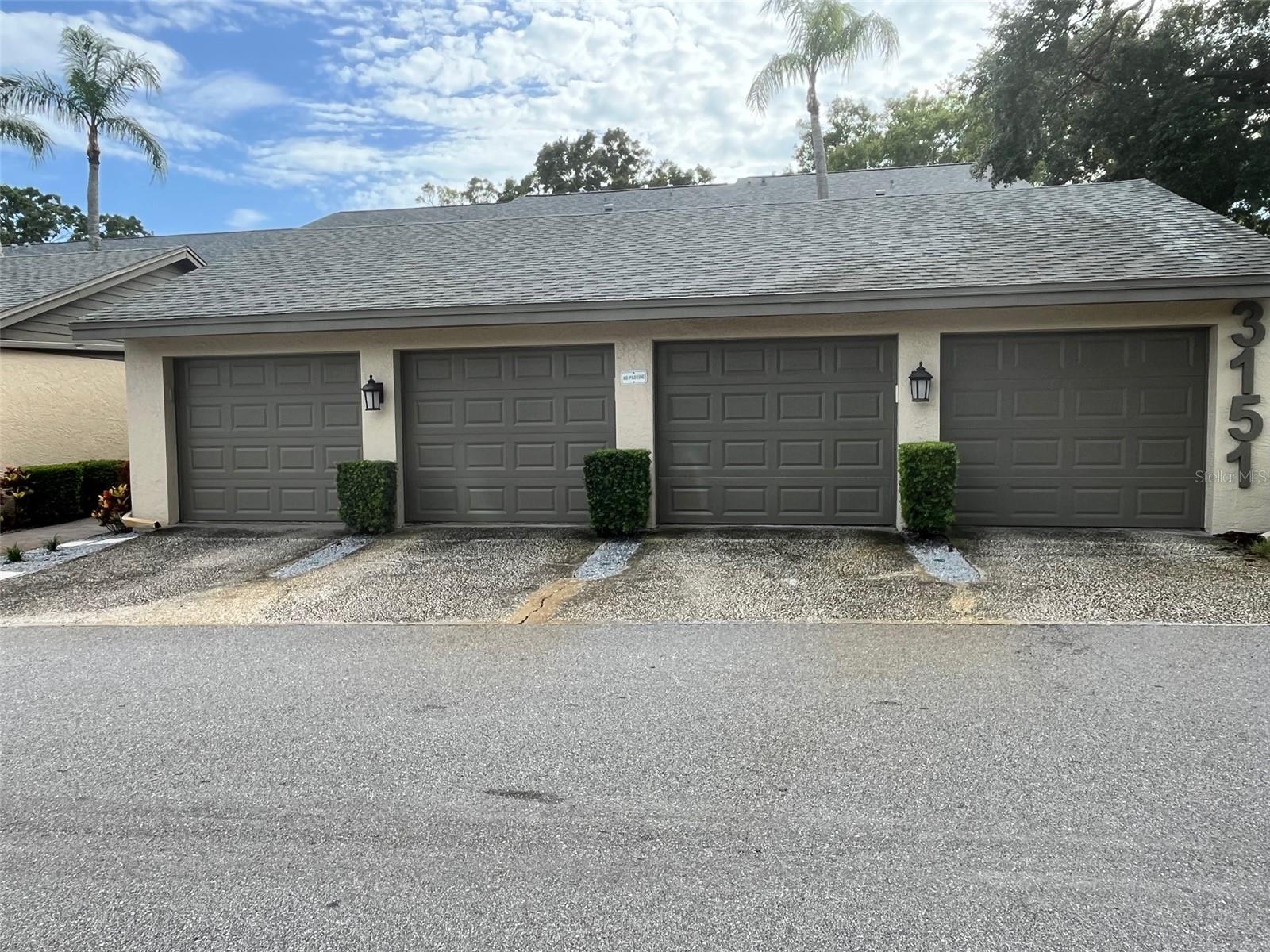 garage on the end