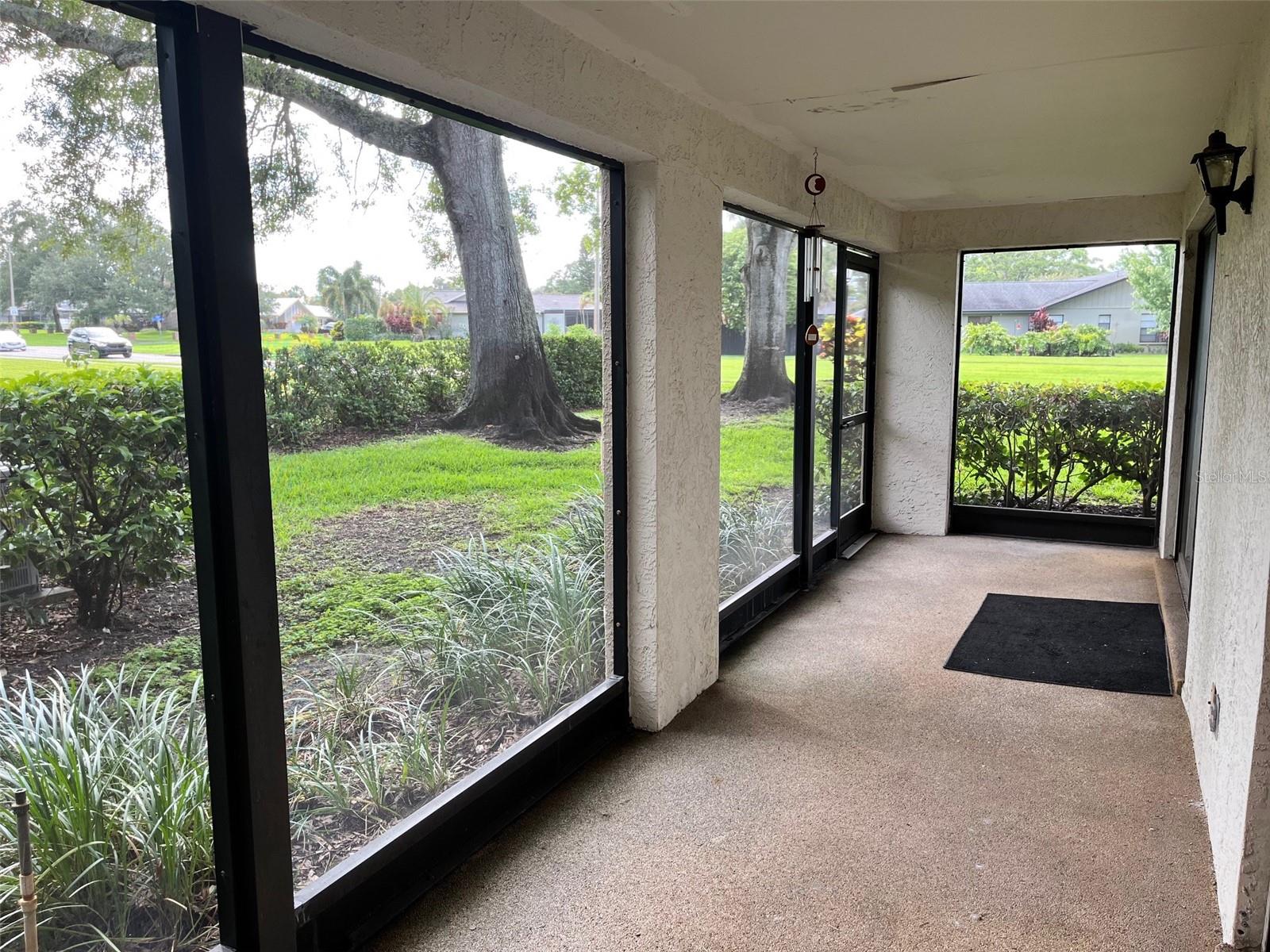 back screened porch