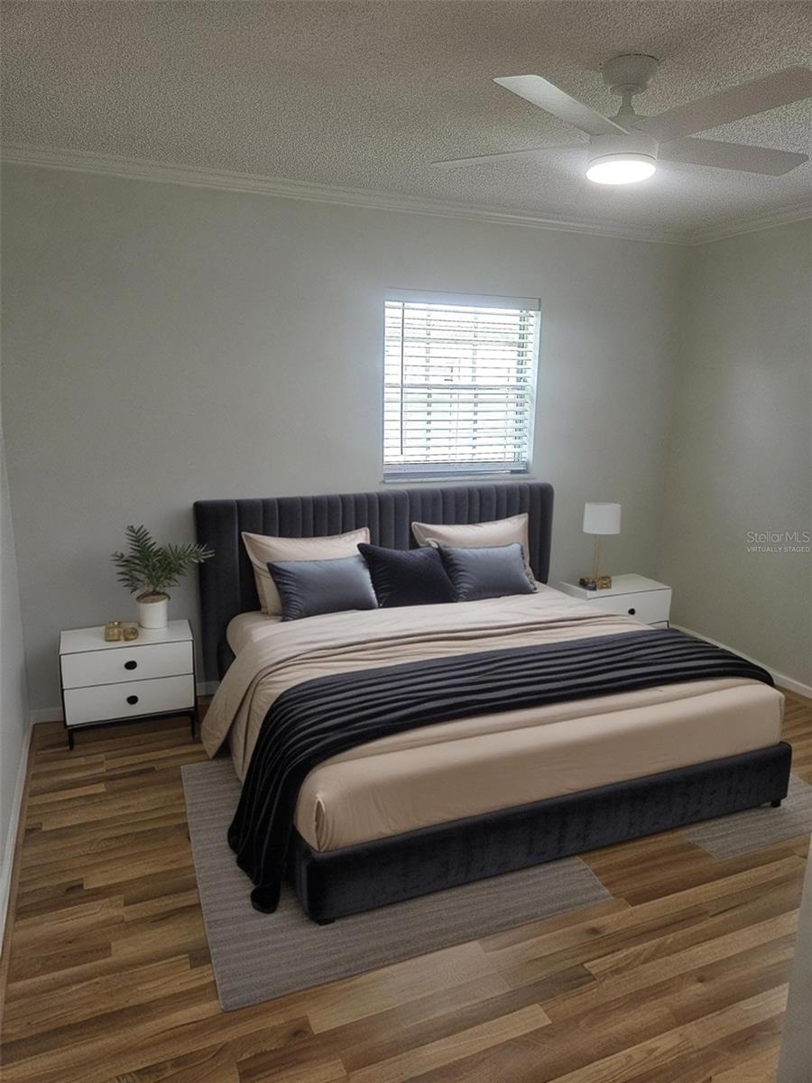 Bedroom 2 virtually staged