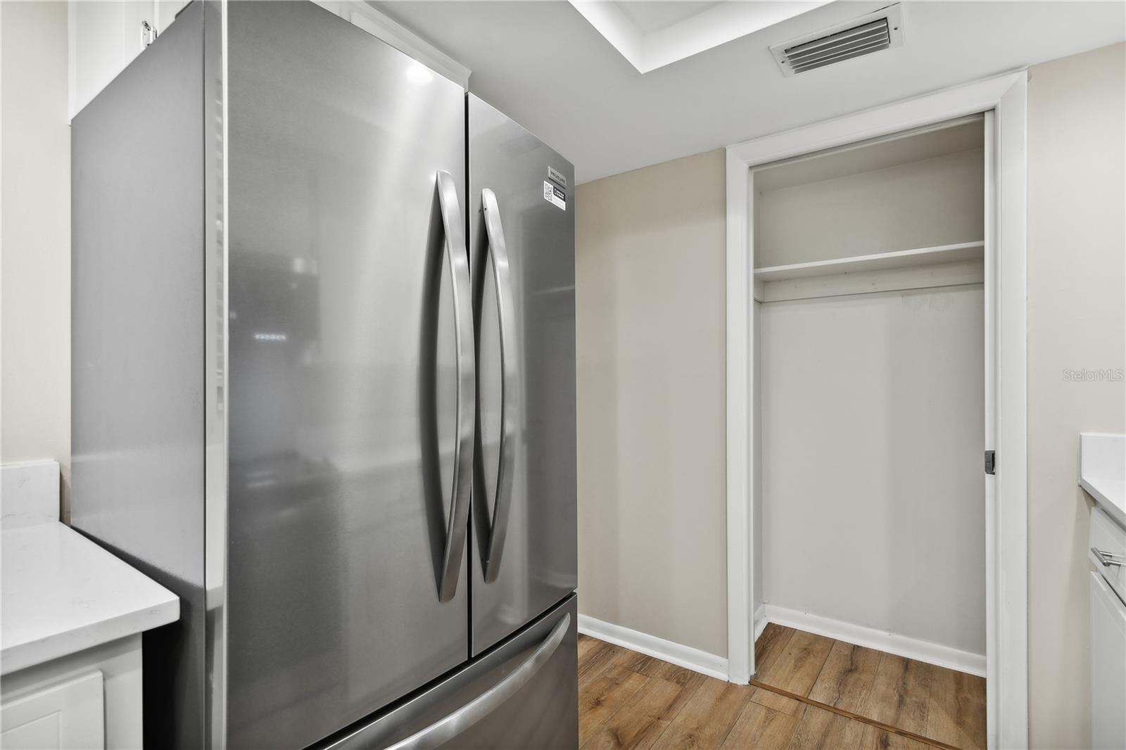 pantry in the kitchen