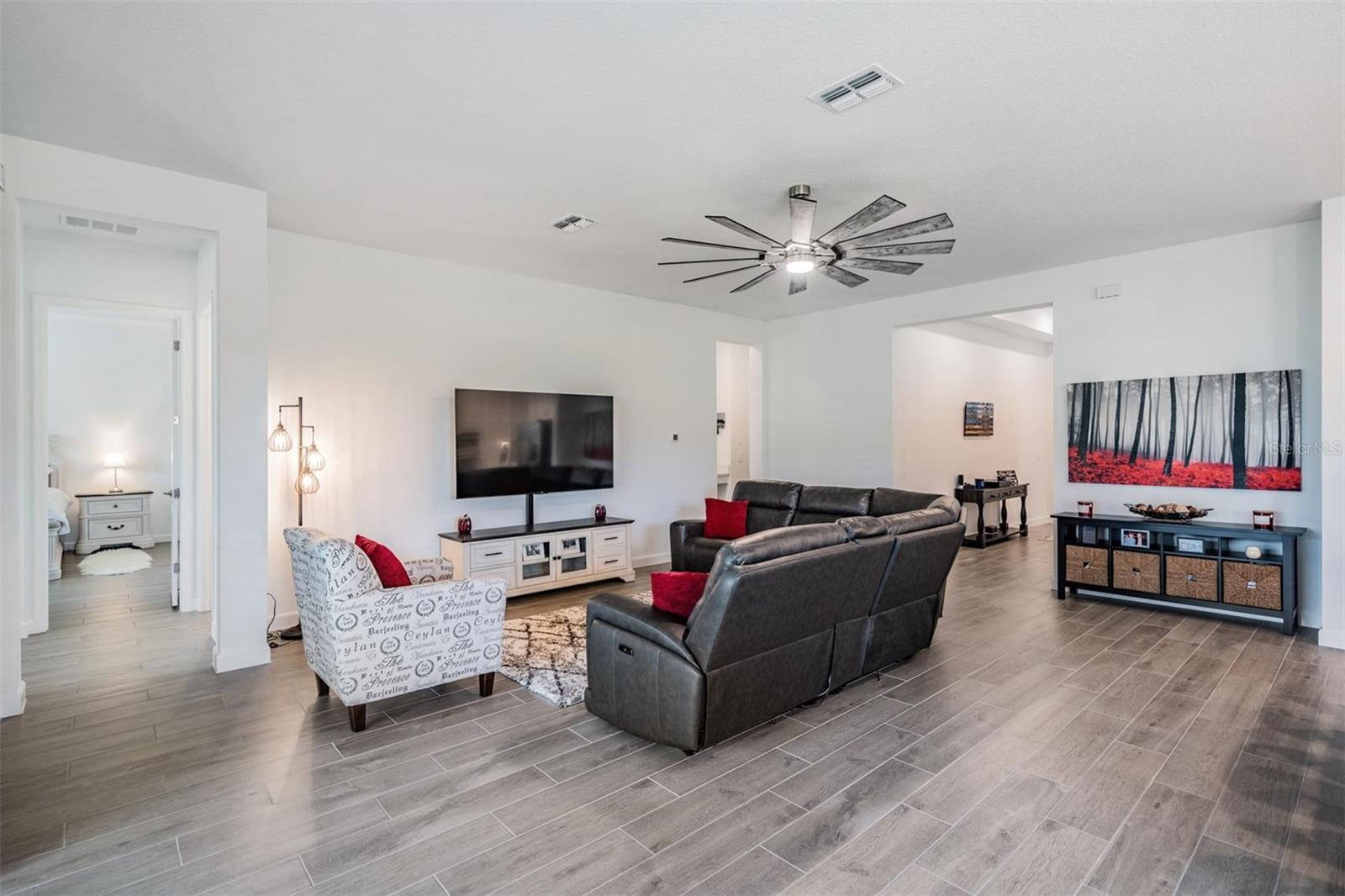 Open and very spacious!
