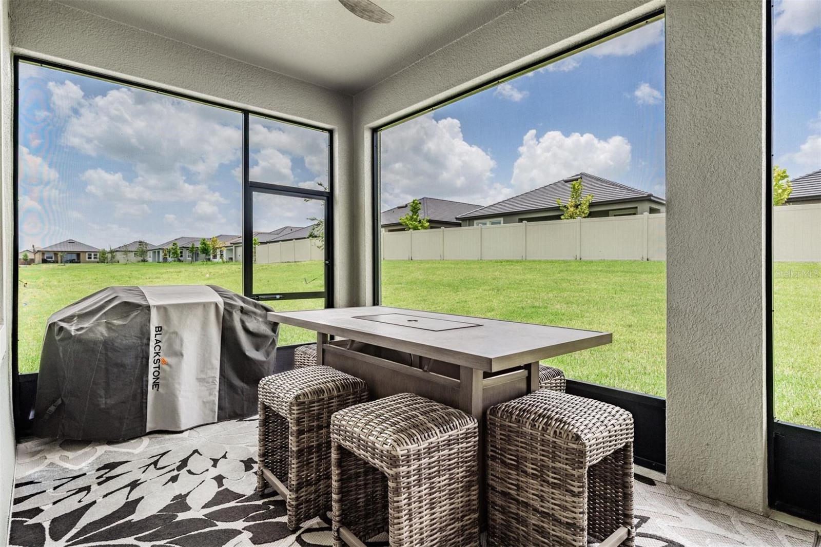 Your backyard spans 3 other homes!