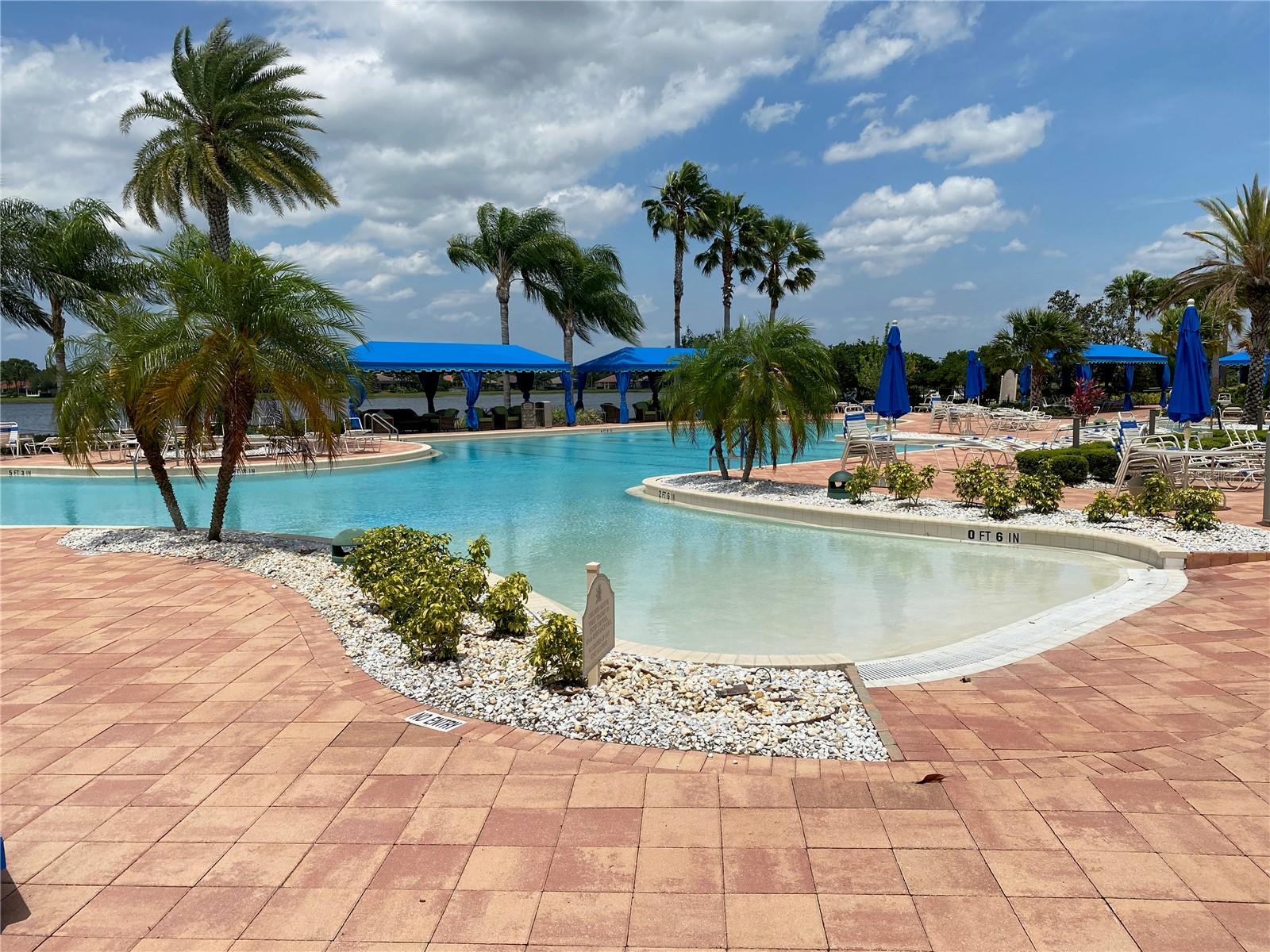 Beach Entry Pool (heated)