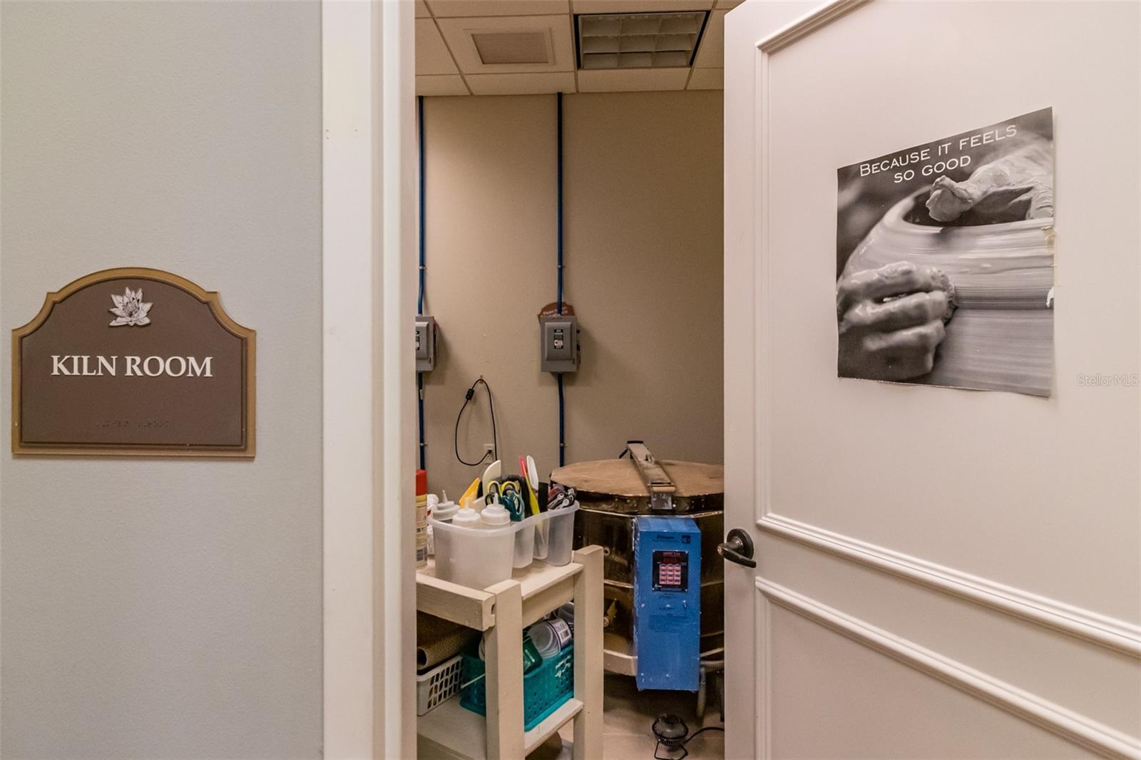 Multi-Purpose Craft room with 2 Kiln's.