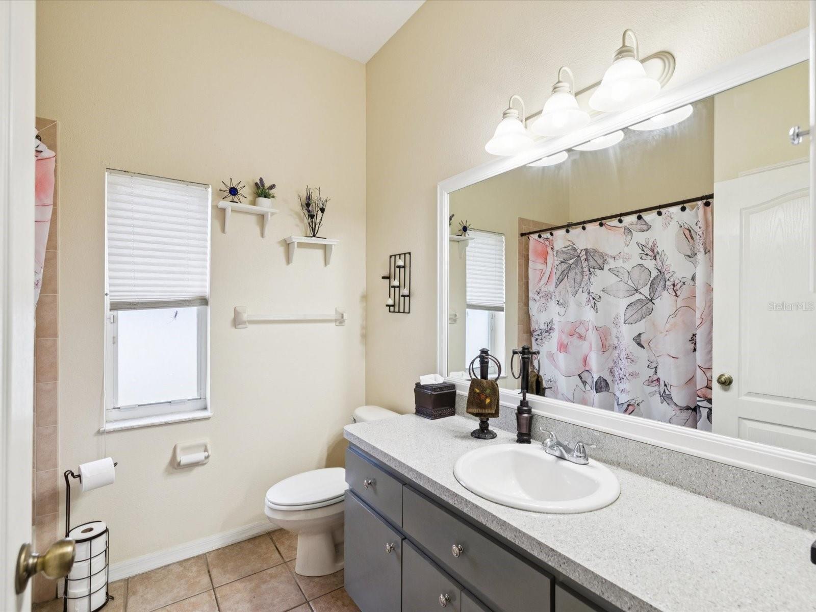 hallway bathroom