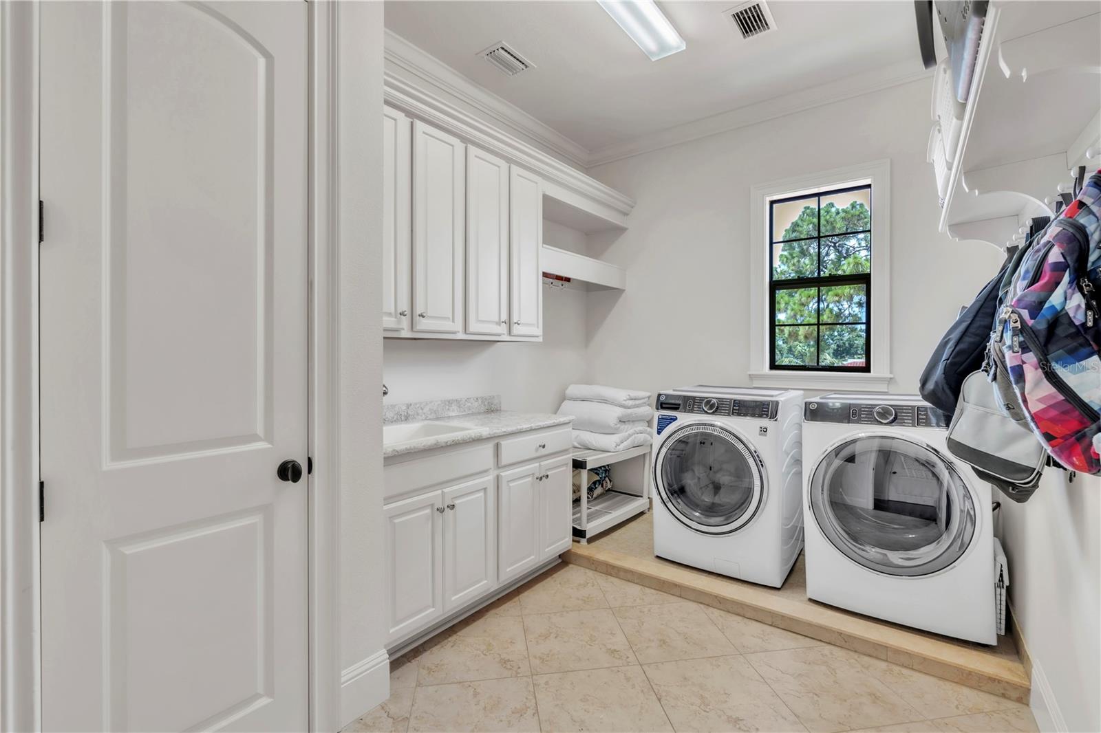 Upstairs laundry