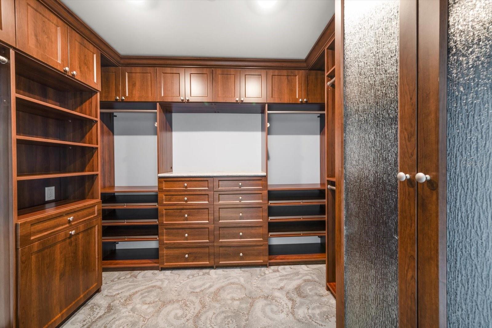 Walk-In Closet in the Primary Bedroom