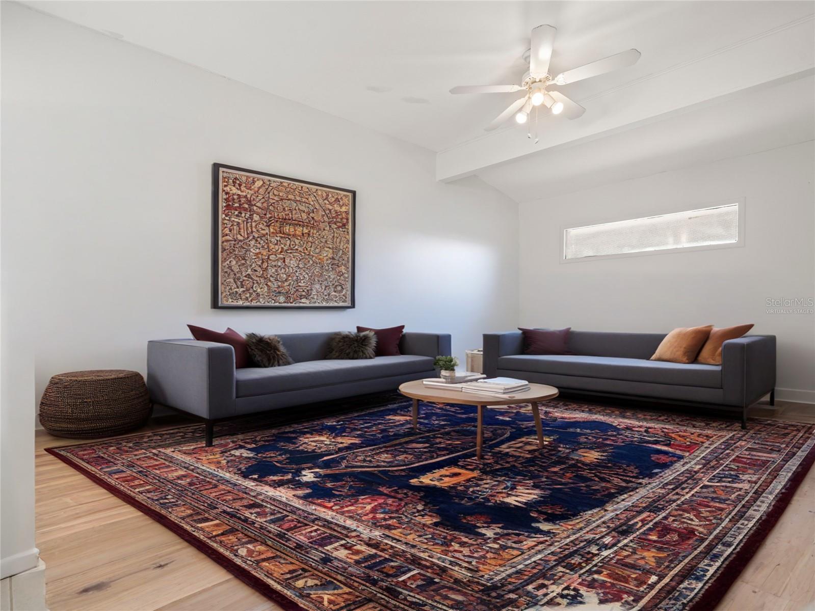 Virtually Staged Bonus Room | Den