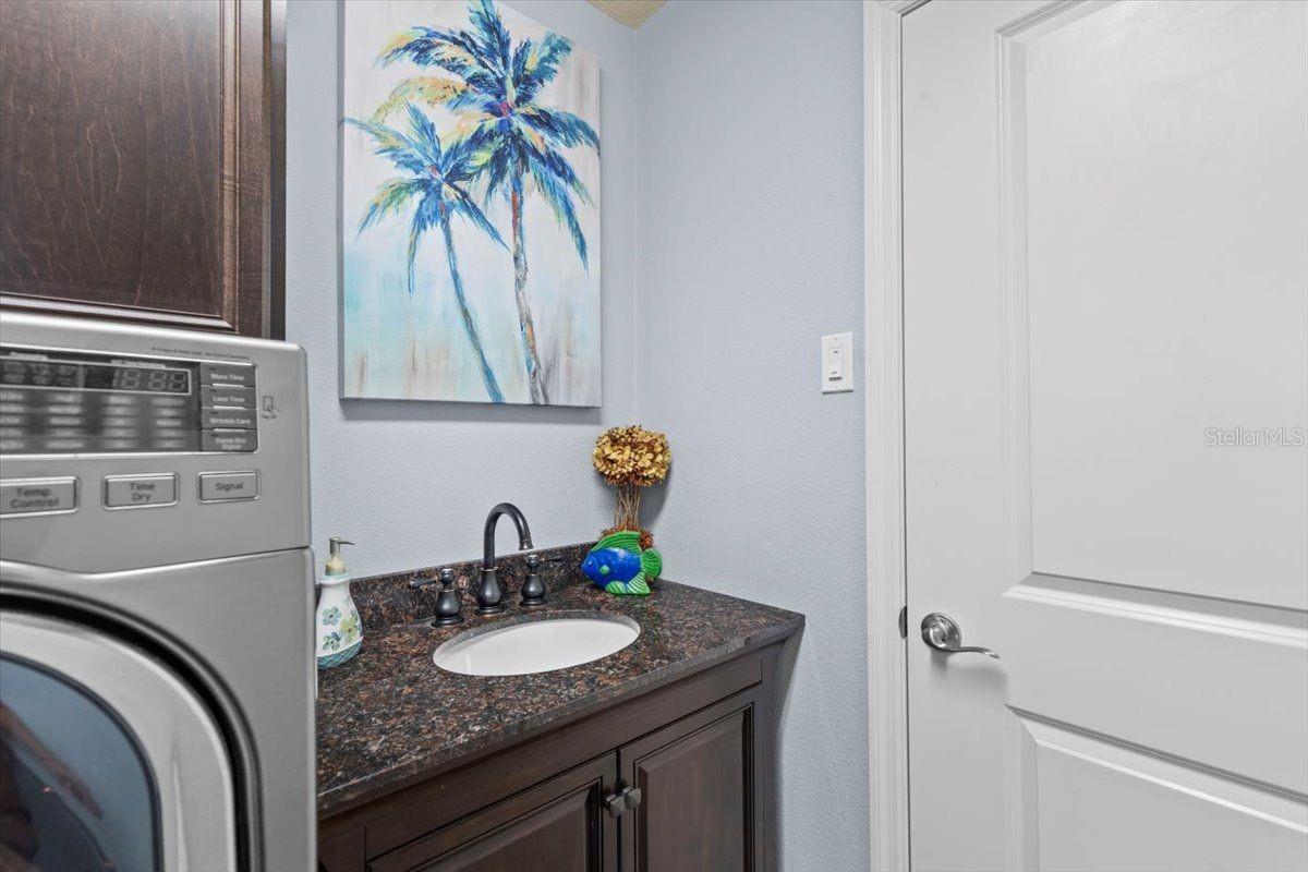 New Vanity With Utility Sink