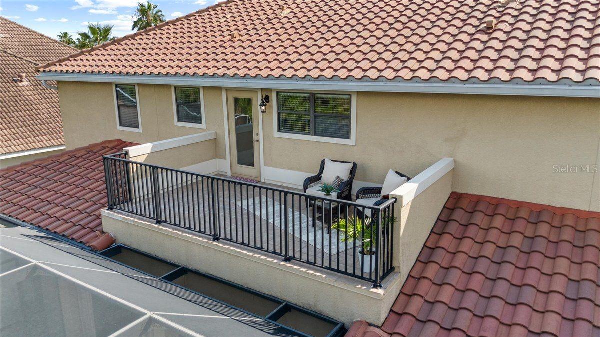 Aerial View of Balcony