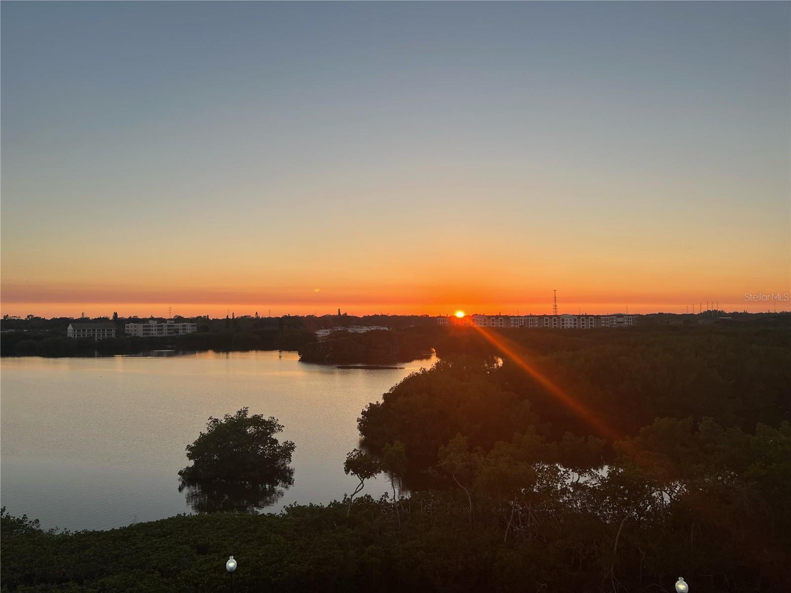 You will have the luxury of watching the sunset every evening from your own porch!