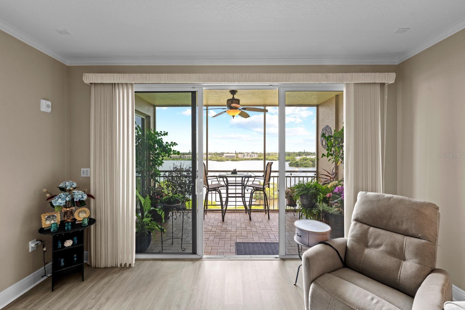 Notice the triple sliding glass door for MORE VIEW. This could be YOUR OWN personal view!
