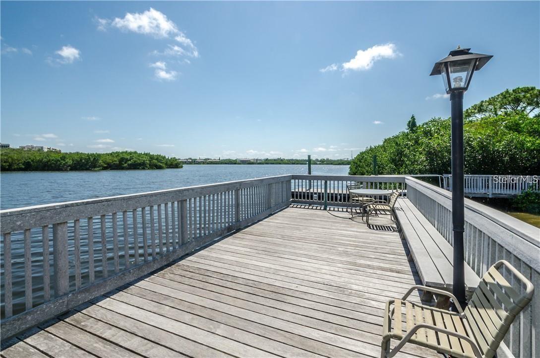 The dock is for Seminole Isle residents.