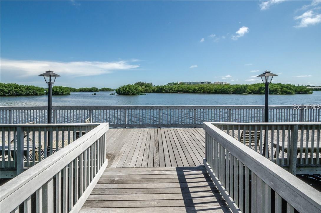 The dock is for Seminole Isle residents.