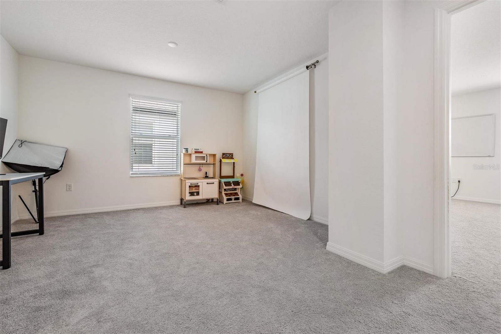 Upstairs bonus room