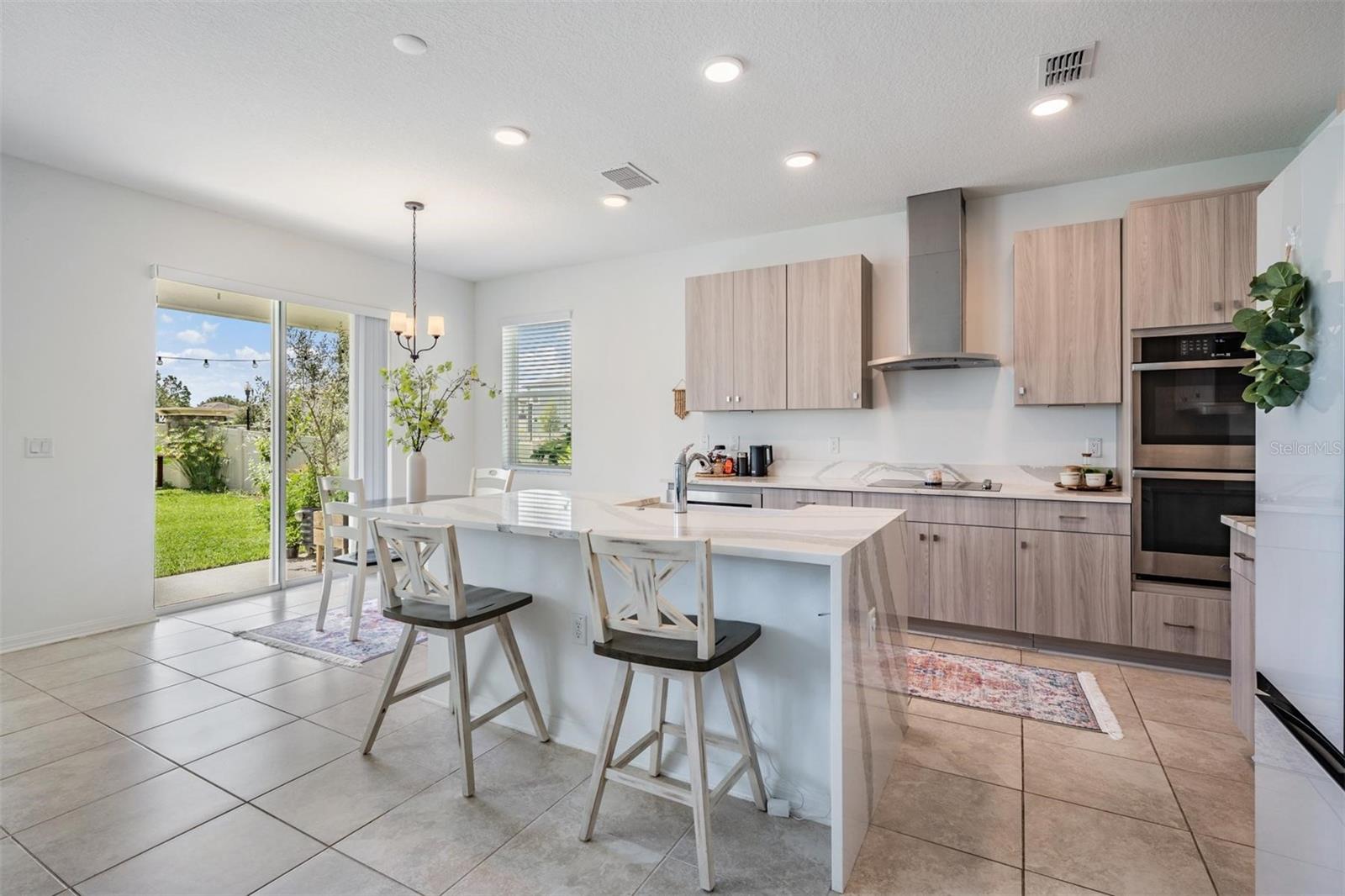 Bright open Kitchen