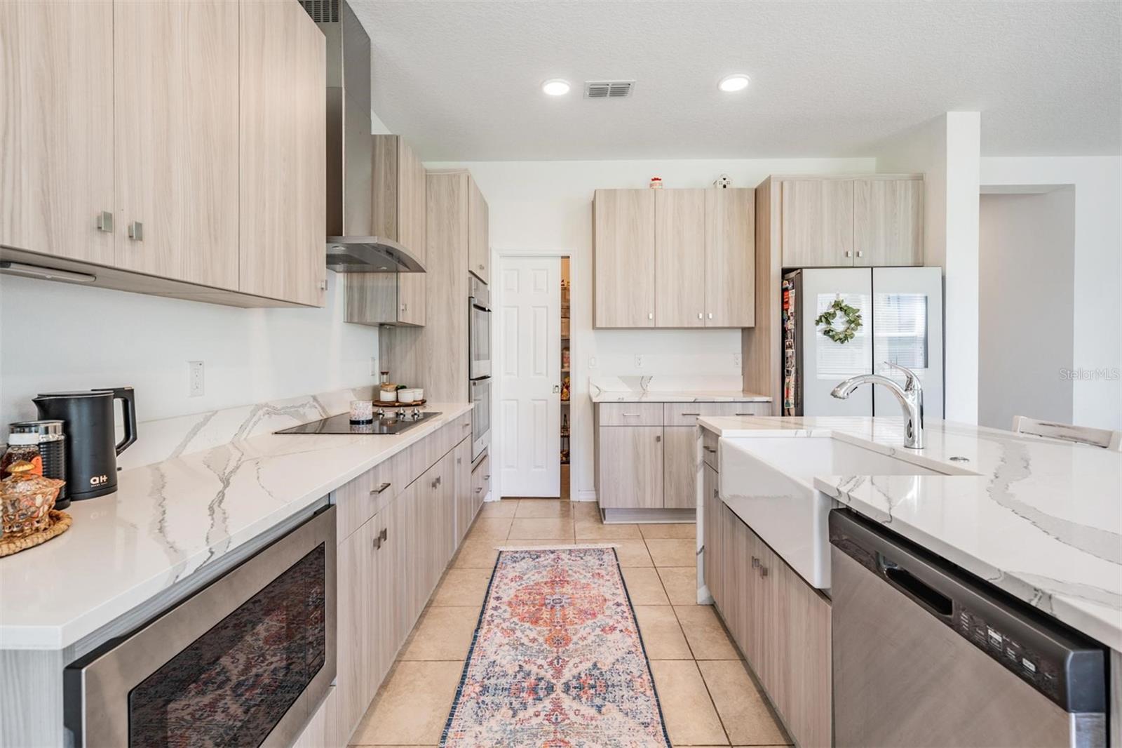 Lots of Counter space with Farm Style Sink