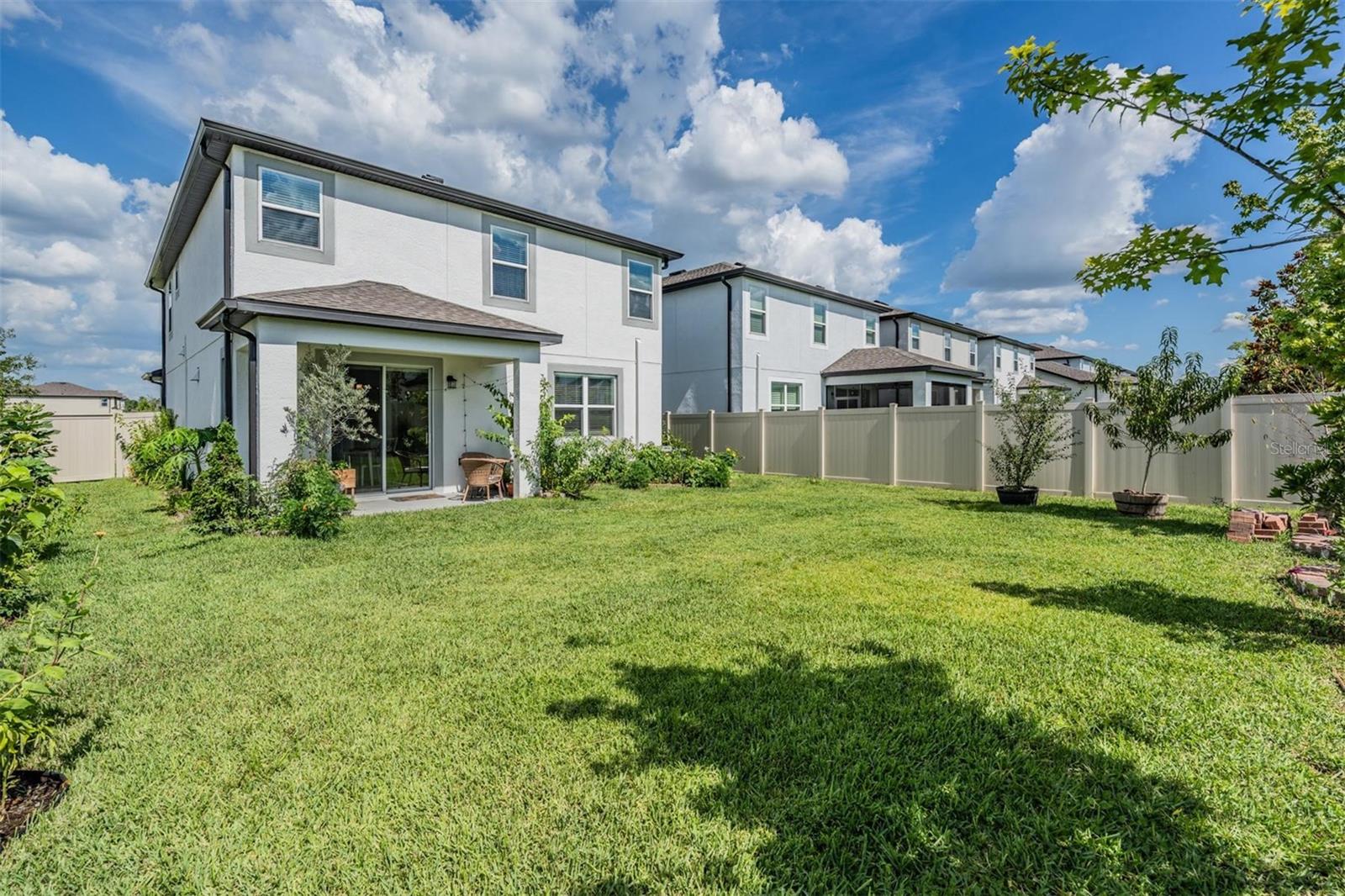 Large Backyard space
