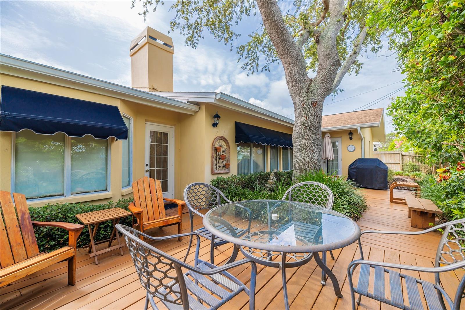Charming and Quaint Back Patio