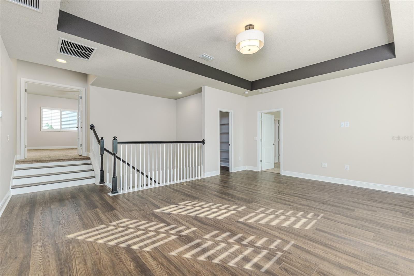 Upstairs loft