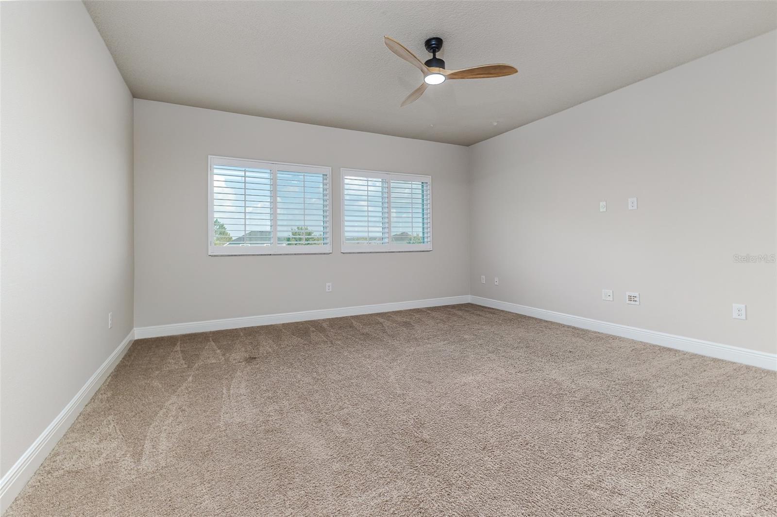 5th bedroom/loft/flex overlooking lanai & pond