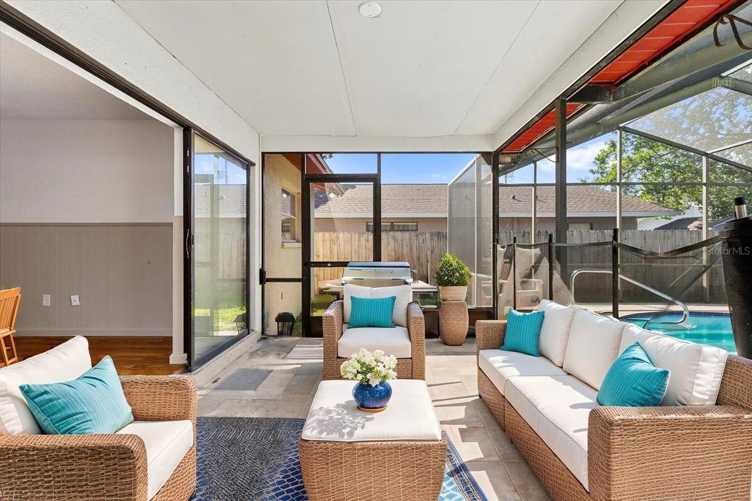 Covered Rear Patio