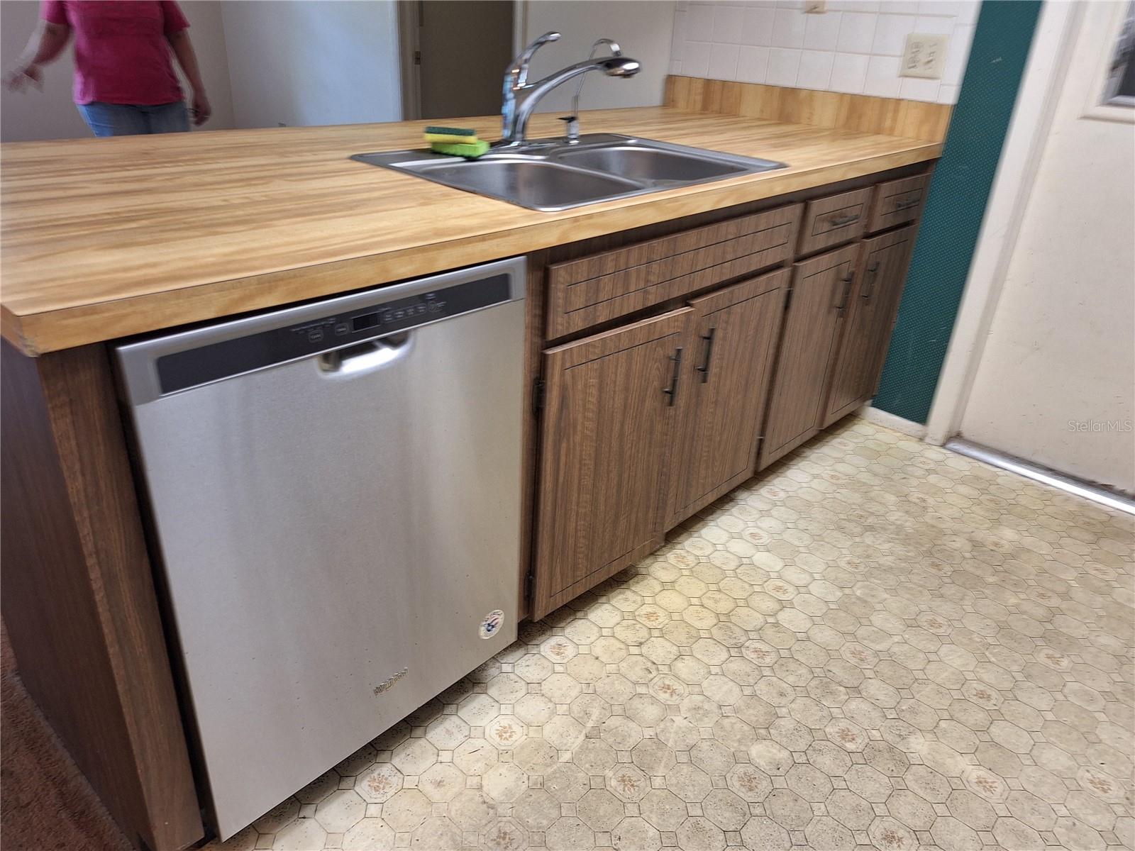 Stainless Refrigerator and Dishwasher are newer