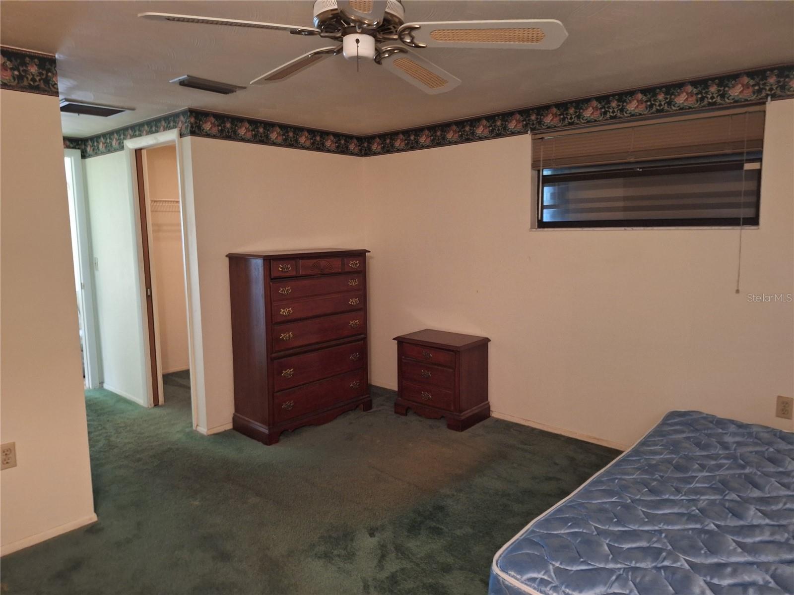 Primary has Walk in Closet and Private Bathroom
