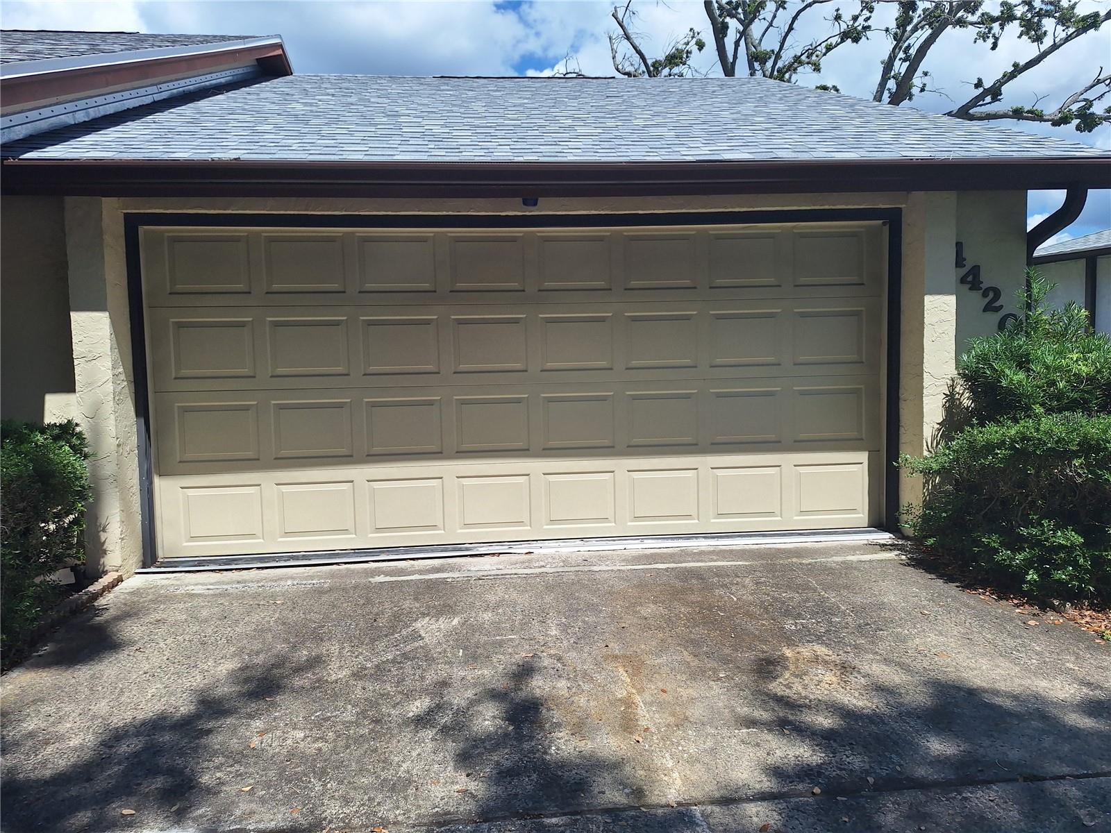 2 Car Garage has 504 sf inside!! What a Man Cave!
