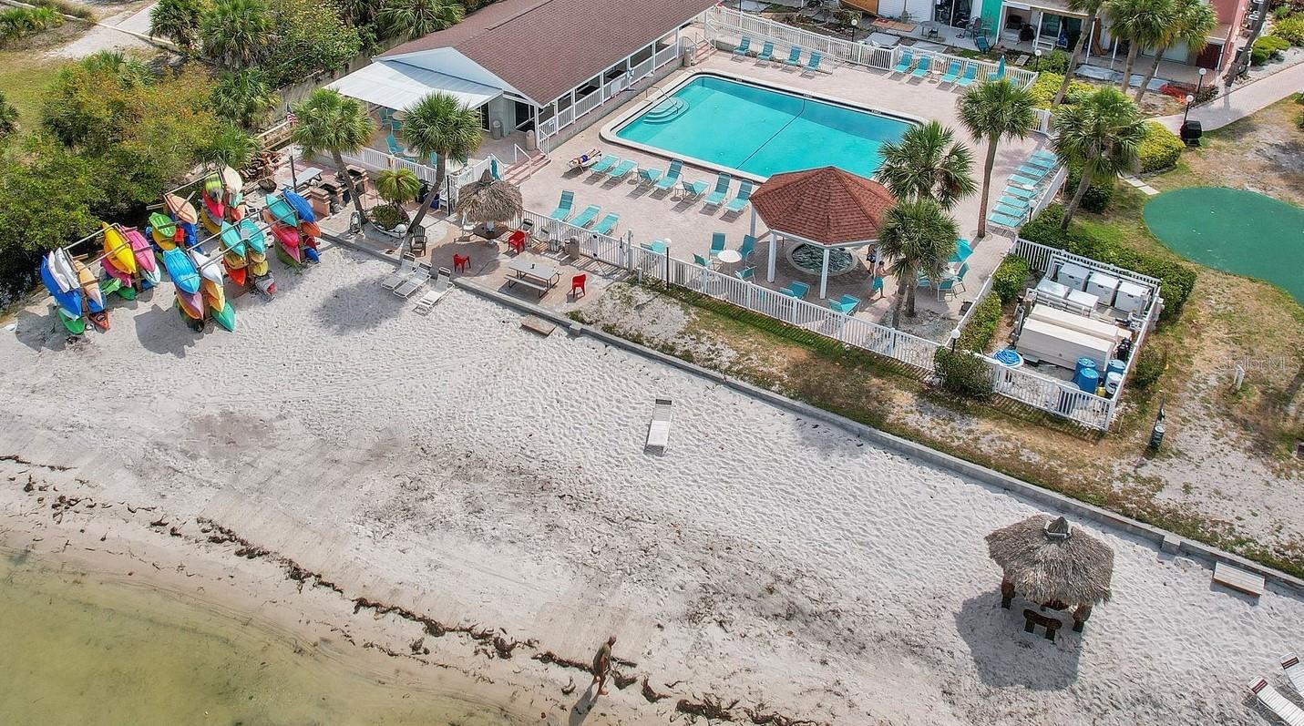 beach and pool