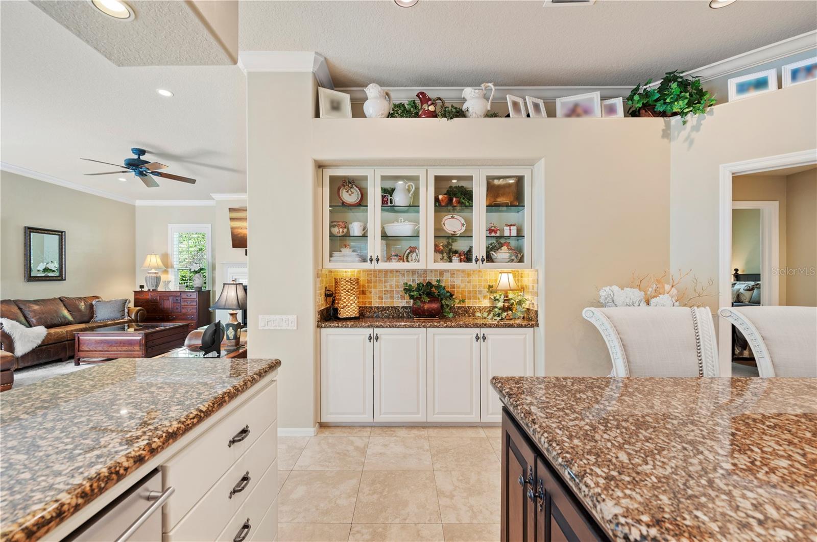 Coffee Bar and additional storage