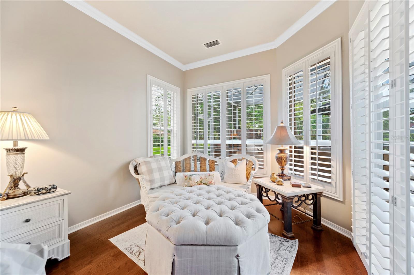 Sitting Room in Primary Bedroom