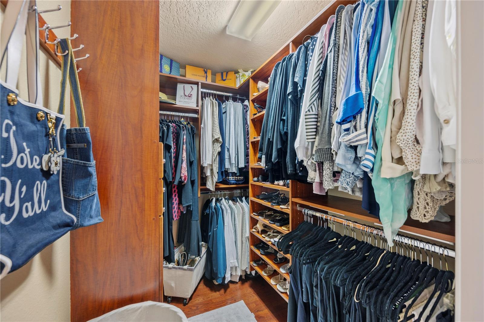 Built in Custom closets in Primary